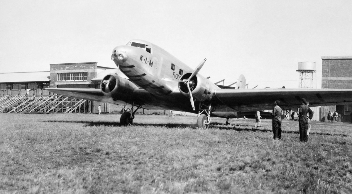  The Uiver preparing to leave Laverton (Museum VIC) 