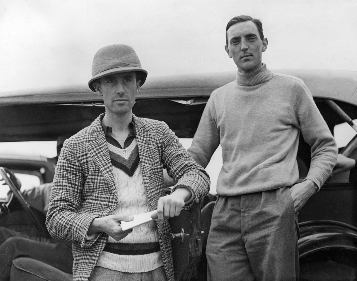  Pilot Cathcart Jones and Ken Waller at Charleville (finished 4th) (State Library QLD) 