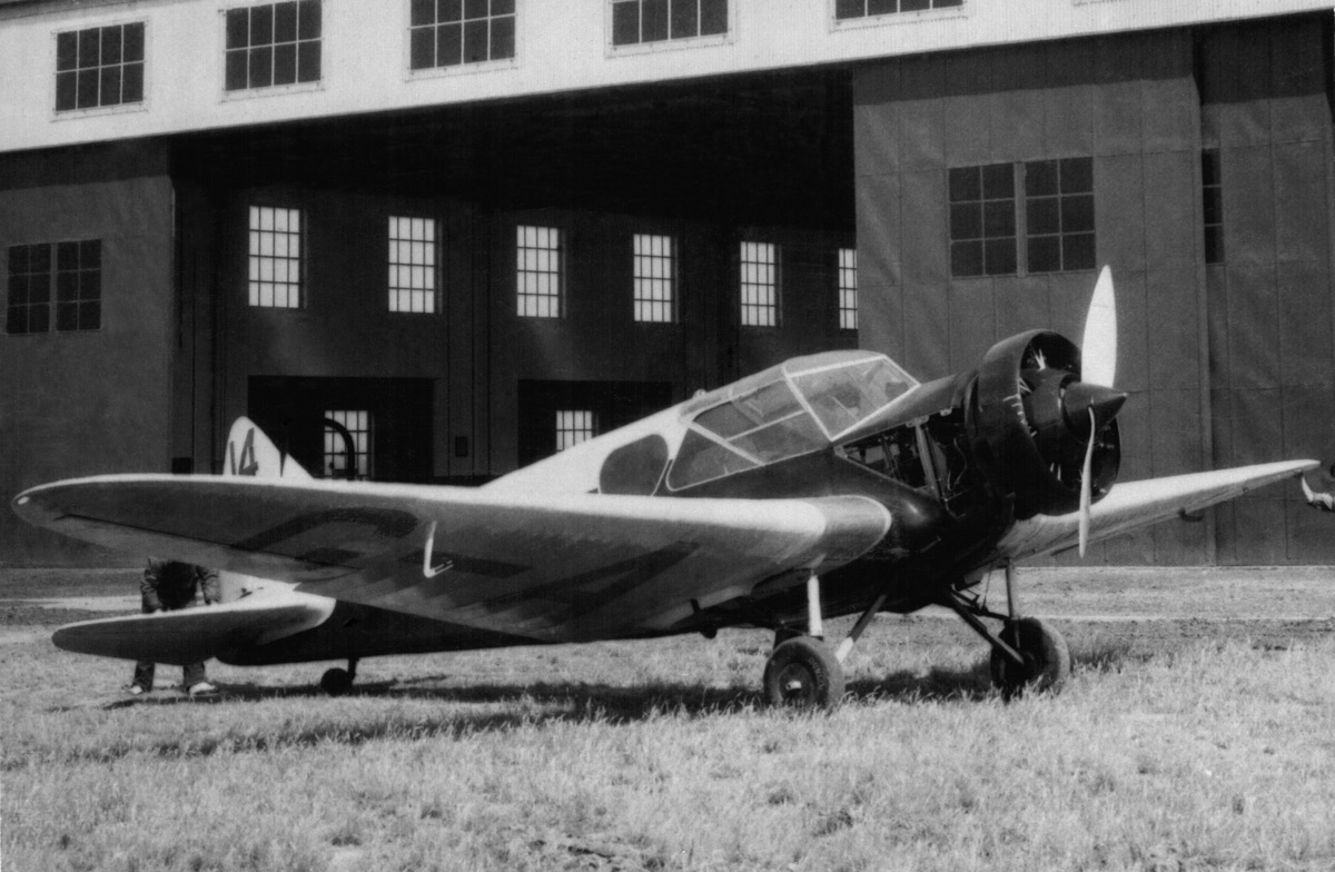  David and Ken Stodart's Airspeed AS.5 Courier at Laverton (finished 6th) (Lawton/Bishop Collection) 
