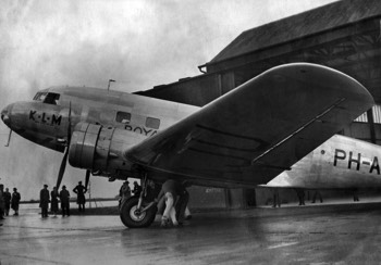  KLM 'Uiver' DC-2 at Mildenhall 