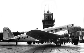 Reassembled KLM 'Uiver' DC-2 at Schiphol Airport 