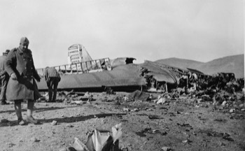  The Uiver crash site in Iraq 