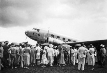  The KLM 'Uiver' DC-2 at RAF Station Seletar, Singapore 