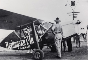  The Desoutter II flown by Lt Michael Hansen and Lt Daniel Jensen (finished 8th) at Darwin. 