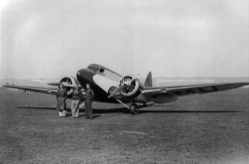  Airspeed AS-8 Viceroy (G-ACMU) at Mildenhall, flown by Captain T.Neville Stack and Sidney Turner 